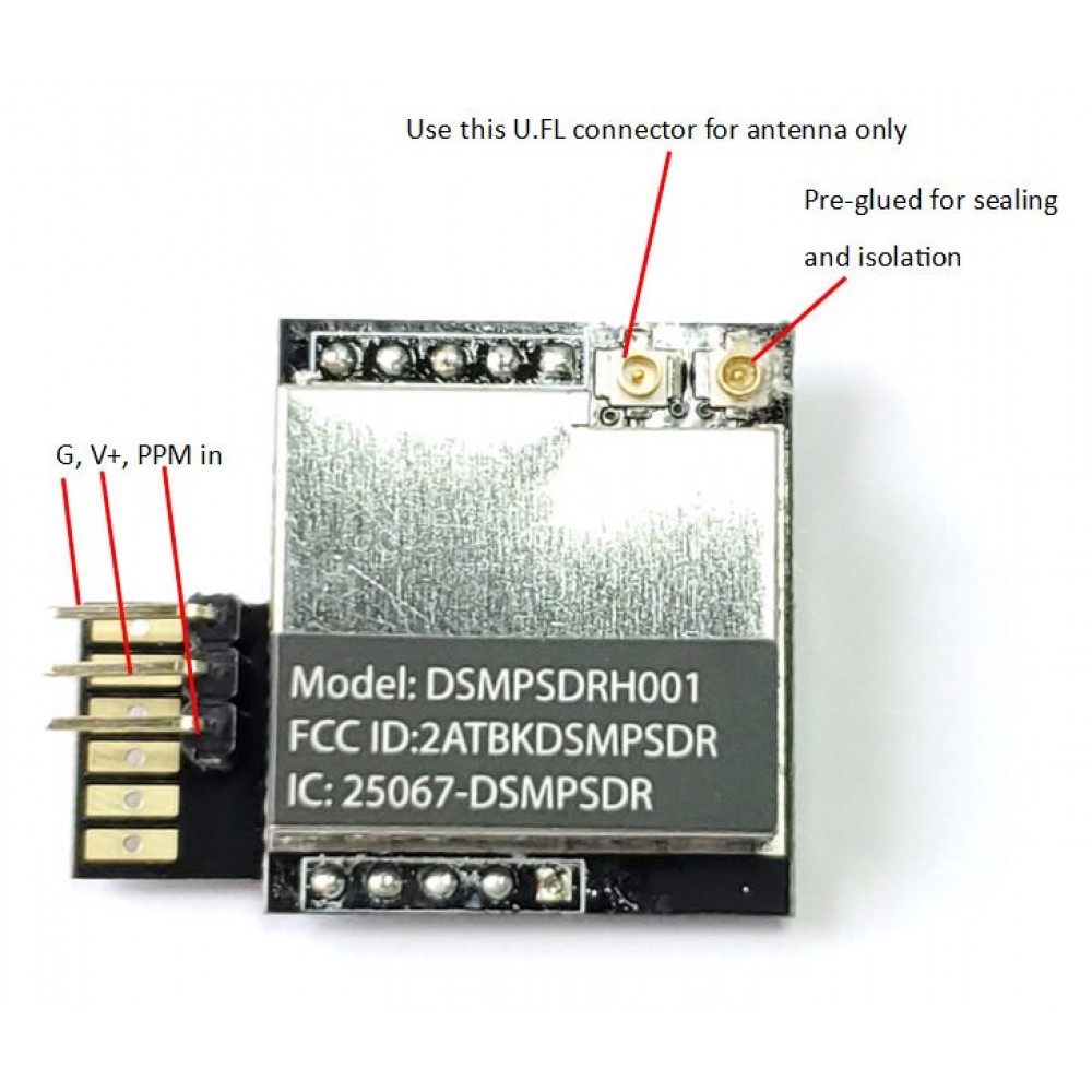 Lemon Rx DSMP (DSMX Compatible) 10-Ch Diversity Antenna Receiver